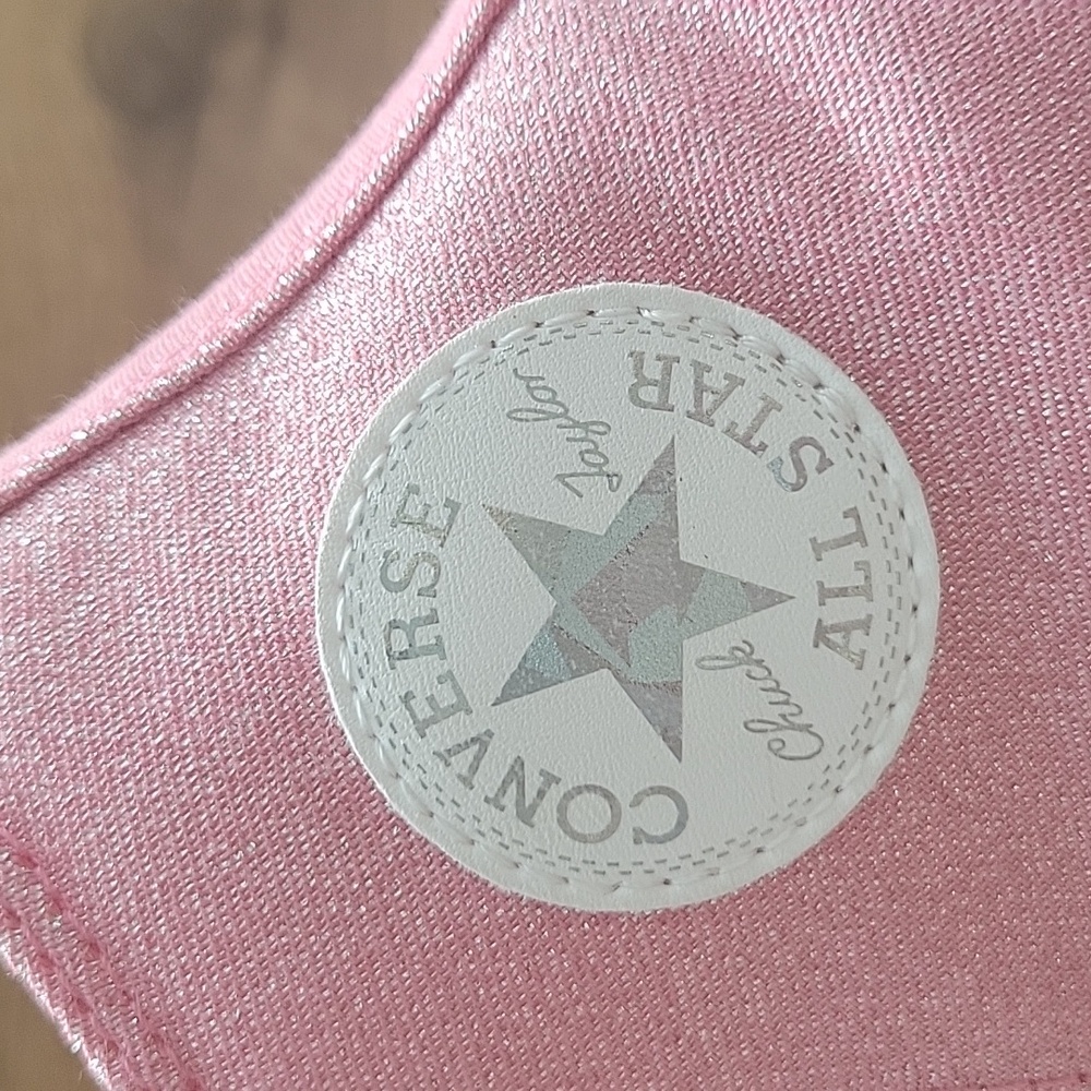 Converse Pink Chuck Taylor High-Tops - Picture 3 of 15